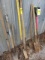 (3) NARROW HEAD SHOVELS