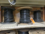 (3) SPOOLS ASSORTED CABLE