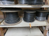 (3) SPOOLS ASSORTED CABLE
