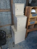 ASSORTED STEEL CABINETS