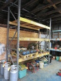 PALLET RACKING - (2) 44'' X 11'4'' UPRIGHTS & (6) 9' CROSSARMS