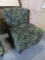 INDICA DARK ARMLESS CHAIR MICROFIBER