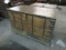 TREASURE CHEST WITH DRAWER WOOD, 42''W X 24''D X 29''H (CRACKED HINGE)