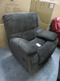 PORTER INT. GLIDER RECLINER #M6012 COLOR BELUGA, MICROFIBER