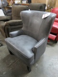 GRANT SMOKING CHAIR COLOR LORENZO CHARCOAL