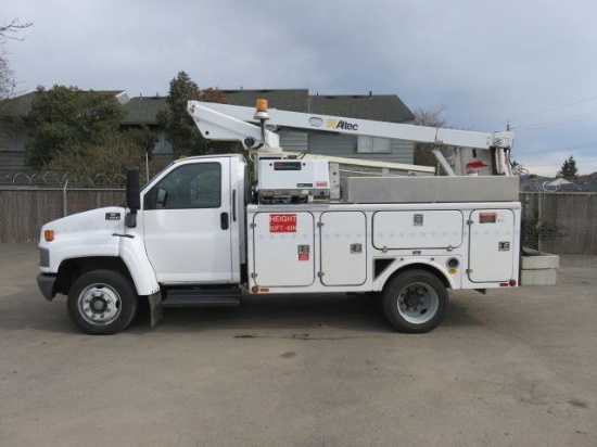 2005 CHEVROLET 4500 BUCKET TRUCK W/A28B ALTEC MANLIFT