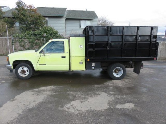1994 CHEVROLET 3500 DEBRIS DUMP TRUCK