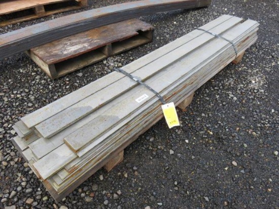 PALLET OF 3'' X 71'' METAL STOCK