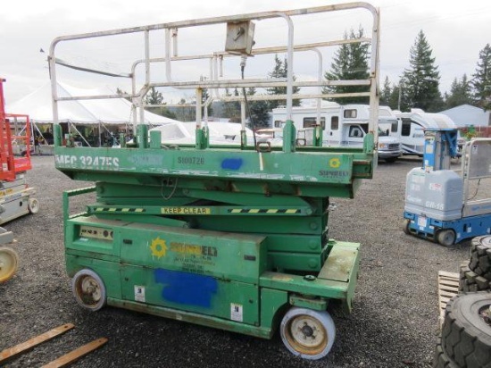 2000 MEC 3247ES SCISSOR LIFT *NON-OP (ELECTRICAL PROBLEM)