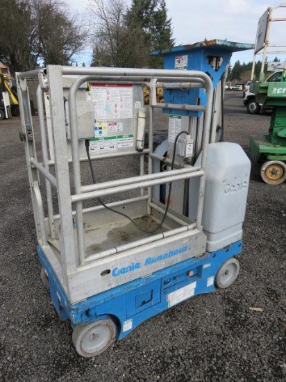 2002 GENIE GR-15 SELF PROPELLED MANLIFT