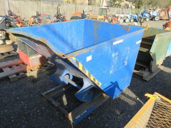 2 YARD SELF DUMPING TRASH HOPPER