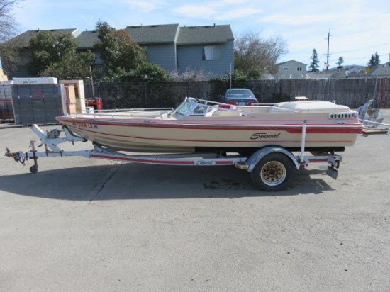 ***PULLED - NO TITLE*** - 1987 SEASWIRL SPYDER 17' OPEN BOW BOAT