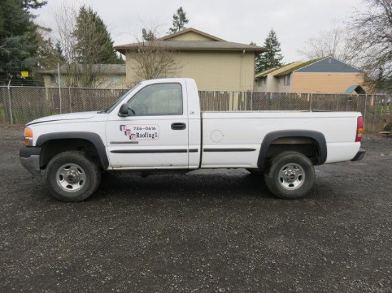2002 GMC SIERRA 2500HD PICKUP