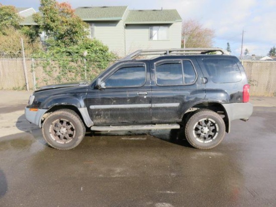 2003 NISSAN XTERRA *OREGON SALVAGE CERTIFICATE - TOTALED RECONSTRUCTED