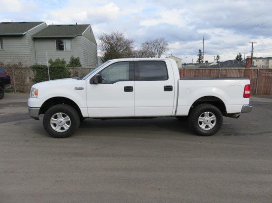 2004 FORD F150 CREW CAB PICKUP
