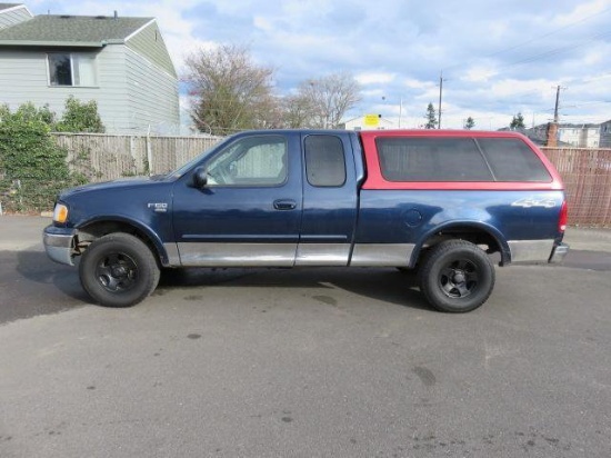2002 FORD F150 EXTENDED CAB PICKUP