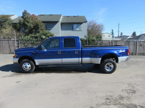 1999 FORD F350 CREW CAB PICKUP