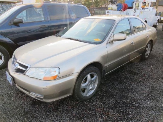2003 ACURA 3.2 TL *CIVIL FOREFEITURE PAPERS