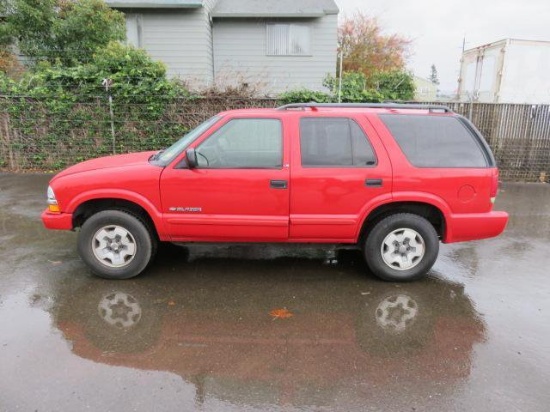***PULLED - NO TITLE*** 2002 CHEVROLET BLAZER LS