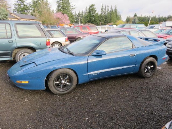 1994 PONTIAC FIREBIRD *CERTIFICATE OF POSSESSORY LIEN FORECLOSURE PAPERS