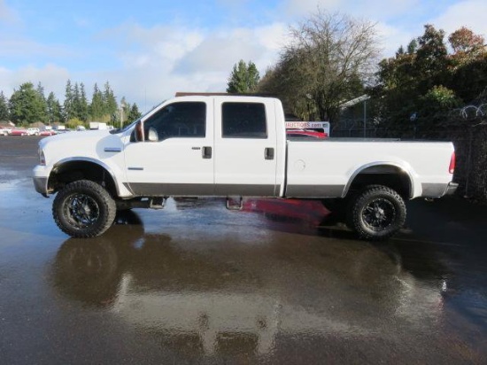 2006 FORD F350 CREW CAB PICKUP
