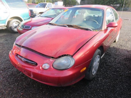 1998 FORD TAURUS *CERTIFICATE OF POSSESSORY LIEN FORECLOSURE PAPERS