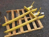 PAIR OF RANKIN BUCKET/FORK ATTACHMENTS 4'' X 42'', MODEL # BF-4000