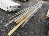 PALLET OF ASSORTED SIZES AND WIDTHS OF METAL STOCK