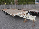 1993 TRAIL KING TK18-2400 EQUIPMENT TRAILER