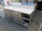 ALUMINUM REFRIGERATED KITCHEN PREP TABLE