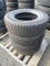 (4) MICHELIN LT245/75R17 TIRES