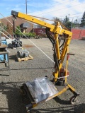 2 TON WILMAR ENGINE CRANE W/ HELLER HYDRAULIC PUNCH