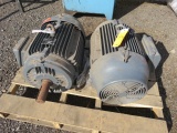 (2) 3 PHASE ELECTRIC MOTORS