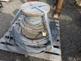 (2) SPOOLS OF METAL CABLE