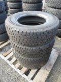 (4) MICHELIN LT245/75R17 TIRES