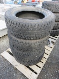 (4) FEDRAL HIMALAYA SUV P265/60R18 STUDDED TIRES