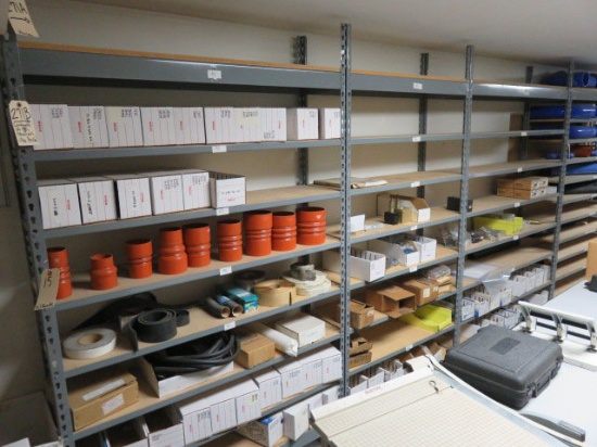 4 SECTIONS OF SHELVING