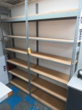 (2) STORAGE RACKS