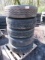 LOT OF 4 - 22.5 STEELS PILOT WHEELS AND TIRES