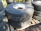 LOT OF 2 425/65R-22.5 STEEL BUD WHEELS AND TIRES