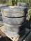 LOT OF 4 - 295/75R22.5 PILOT WHEELS AND TIRES