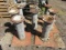 LOT OF STEEL PIPE STANDS