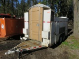 2013 FABFORM LANDSCAPER AND PORTABLE RESTROOM TRAILER