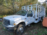 2004 FORD F450SD W/TIRE TRUCK UTILITY BODY (LIEN SALE PAPERS)