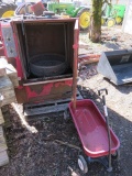 INDUSTRIAL PARTS WASHER AND KIDS WAGON