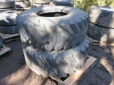 LOT OF 2 TRACTOR TIRES 20.5-25L2