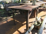 STEEL FAB TABLE 45'' X 36''