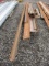 LOT OF ASSORTED SIZE & LENGTH OF I-BEAM & ANGLE IRON