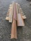 PALLET OF ASSORTED SIZE AND LENGTH OF STEEL I-BEAM & ANGLE IRON