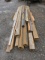 PALLET OF ASSORTED SIZE & LENGTH OF SQUARE, RECTANGLE, & FLAT STEEL STOCK